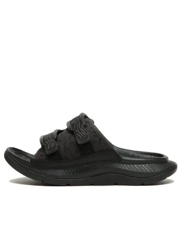 Тапочки ora luxe 'black' Hoka One One — изображение 1 из 4, черный