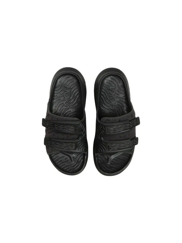 Тапочки ora luxe 'black' Hoka One One — изображение 3 из 4, черный
