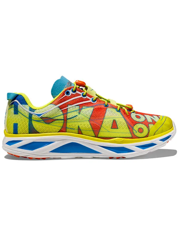 Кроссовки huaka origins 'evening primrose flame' Hoka One One — изображение 3 из 4, красный