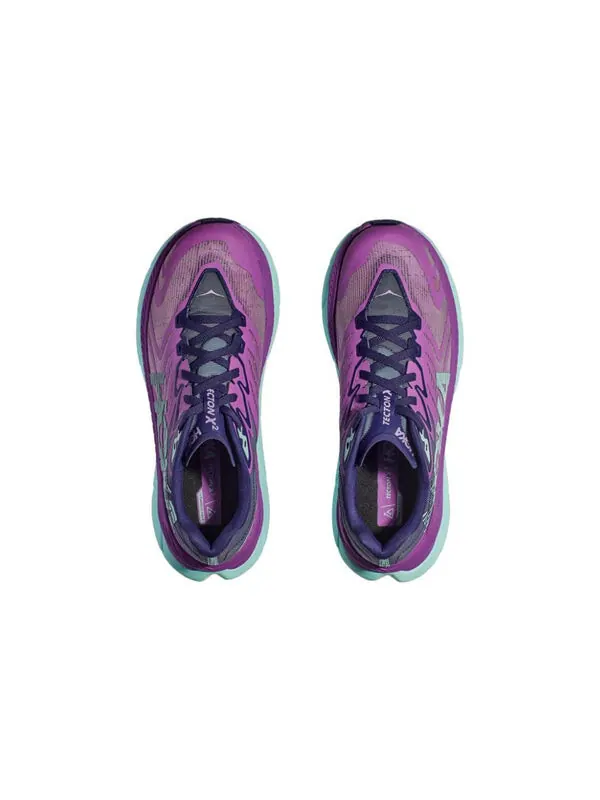 Кроссовки tecton x 2 'orchid flower night sky' Hoka One One — изображение 4 из 4, голубой
