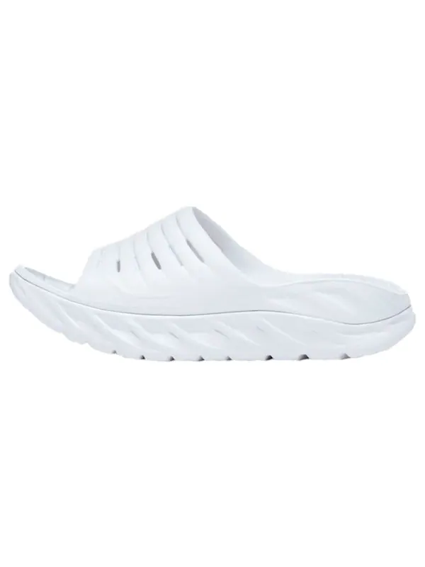 Тапочки ora recovery slide 'white' Hoka One One — изображение 2 из 4, белый/белый