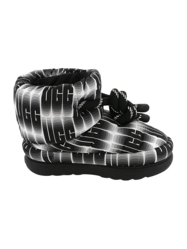 Кроссовки classic maxi wavelength short boot 'black white' Ugg — изображение 2 из 4, черный/белый
