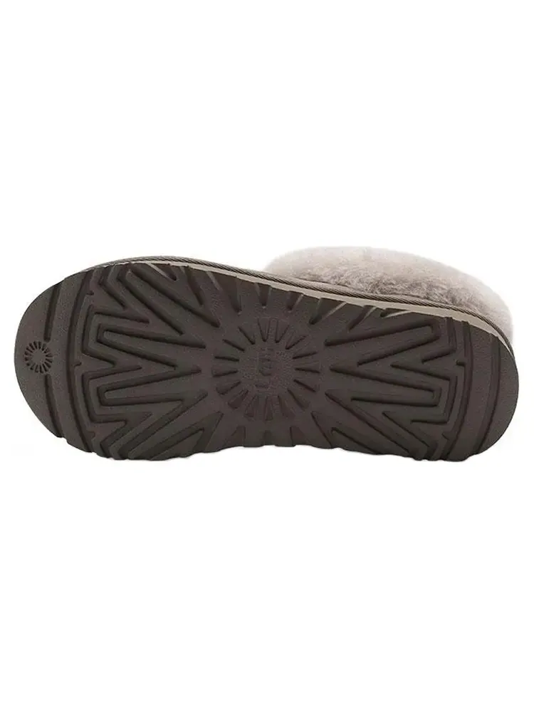 Кроссовки (WMNS) UGG Tazzette Slipper 'Chestnut' — изображение 5 из 5, бежевый