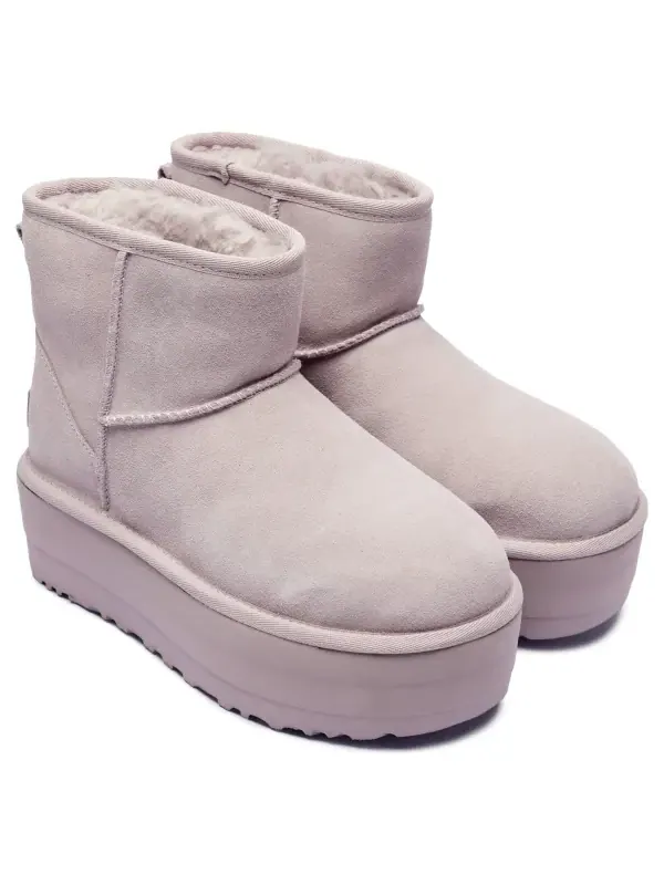 Угги UGG Classic Mini Platform — изображение 3 из 4, фиолетовый