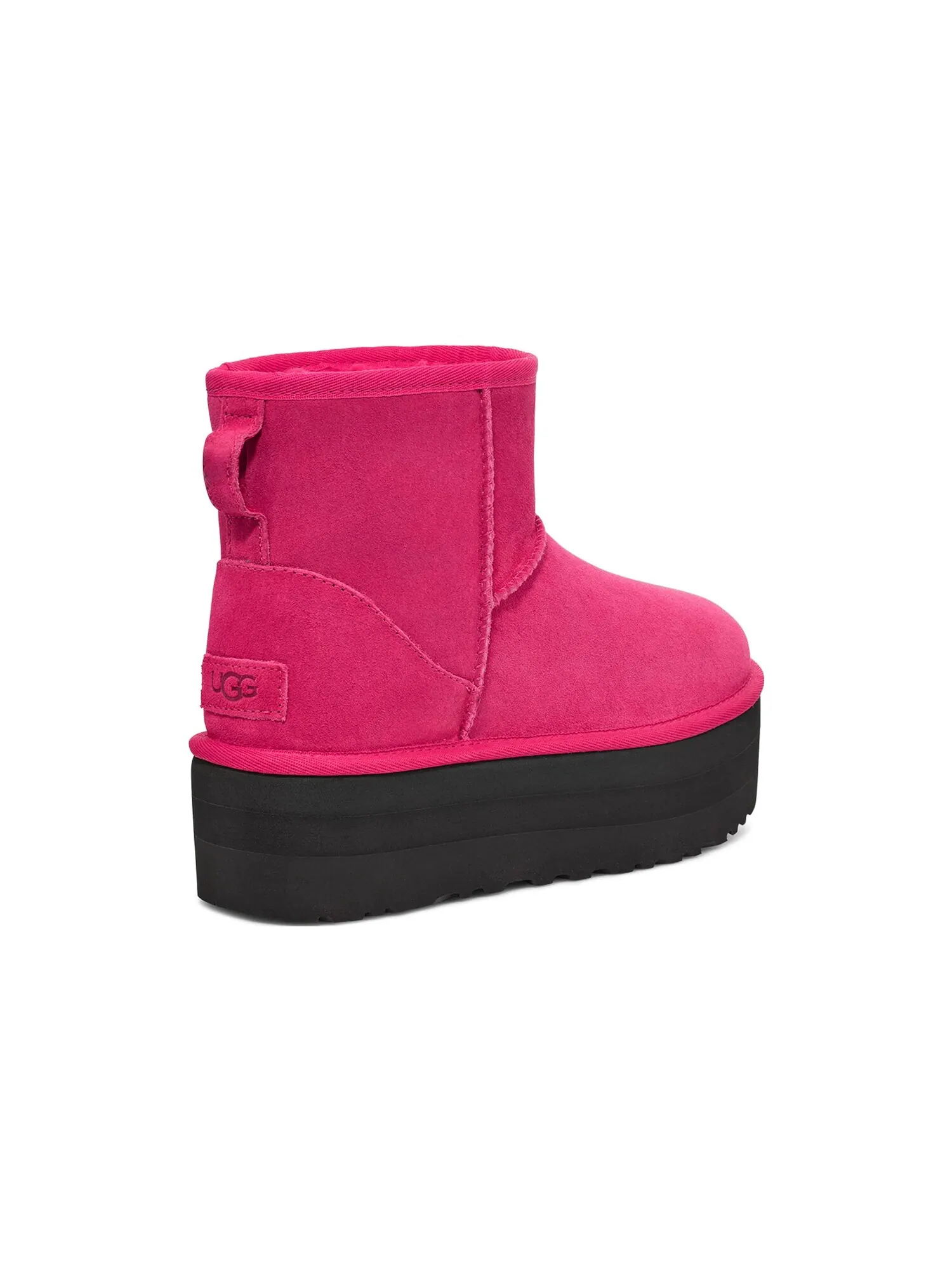 Угги UGG Classic Mini Platform — изображение 4 из 6, красный
