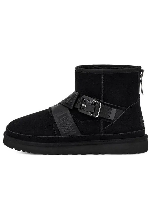 Зимние ботинки мужские Ugg с логотипом — изображение 1 из 4, черный