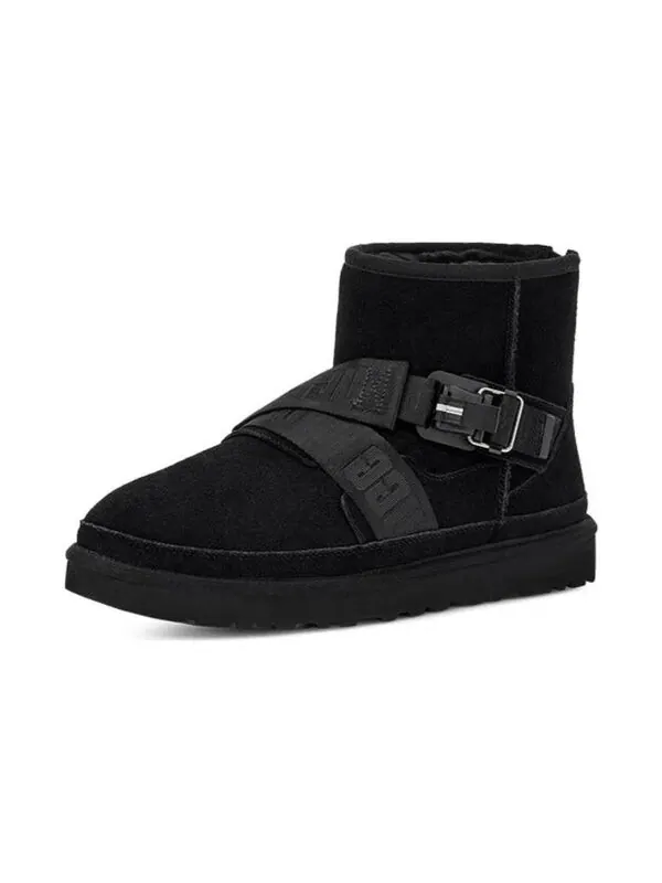 Зимние ботинки мужские Ugg с логотипом — изображение 4 из 4, черный