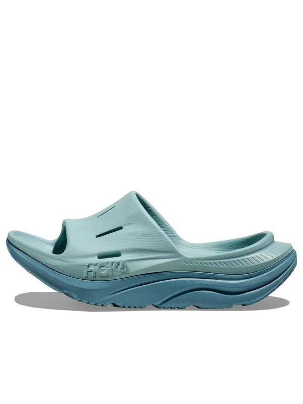 Тапочки ora recovery slide 3 'cloud blue' Hoka One One — изображение 1 из 4, синий/синий
