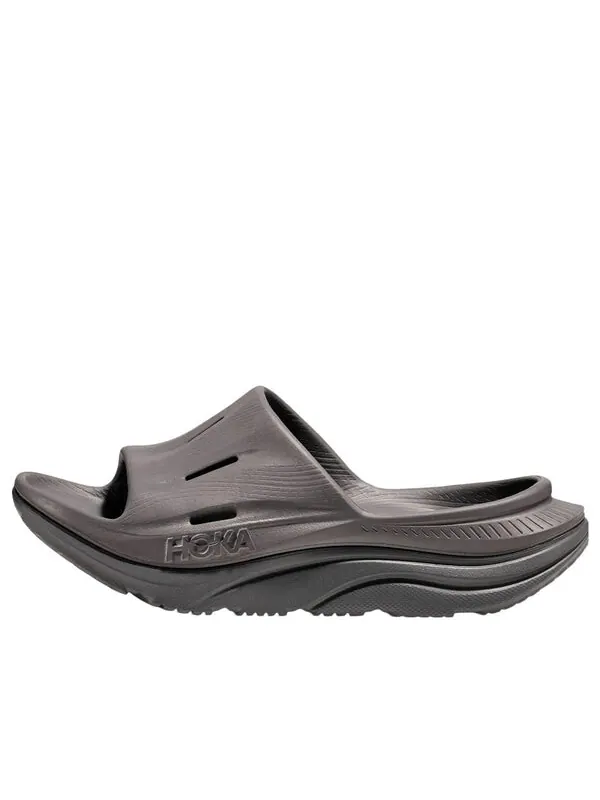 Тапочки ora recovery slide 3 'grey' Hoka One One — изображение 1 из 4, серый