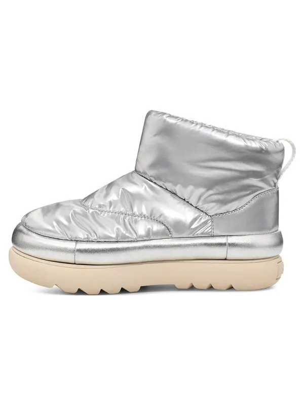 Кроссовки классические макси мини-ботинки Ugg — изображение 2 из 4, металлик серебристый