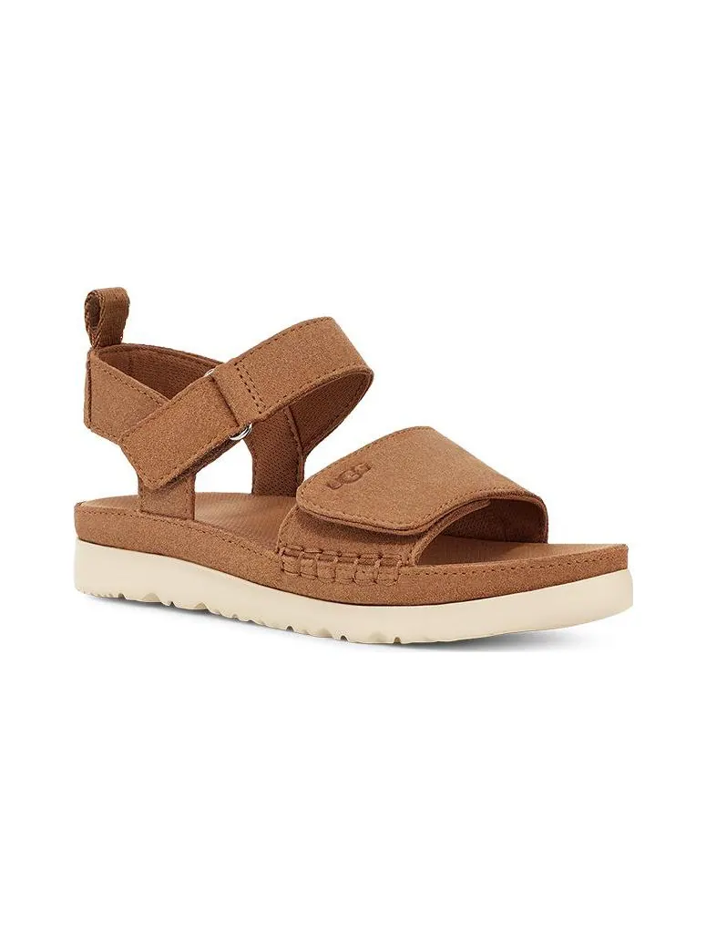 Сандалии (GS) UGG Goldenstar 'Chestnut' — изображение 2 из 4, коричневый