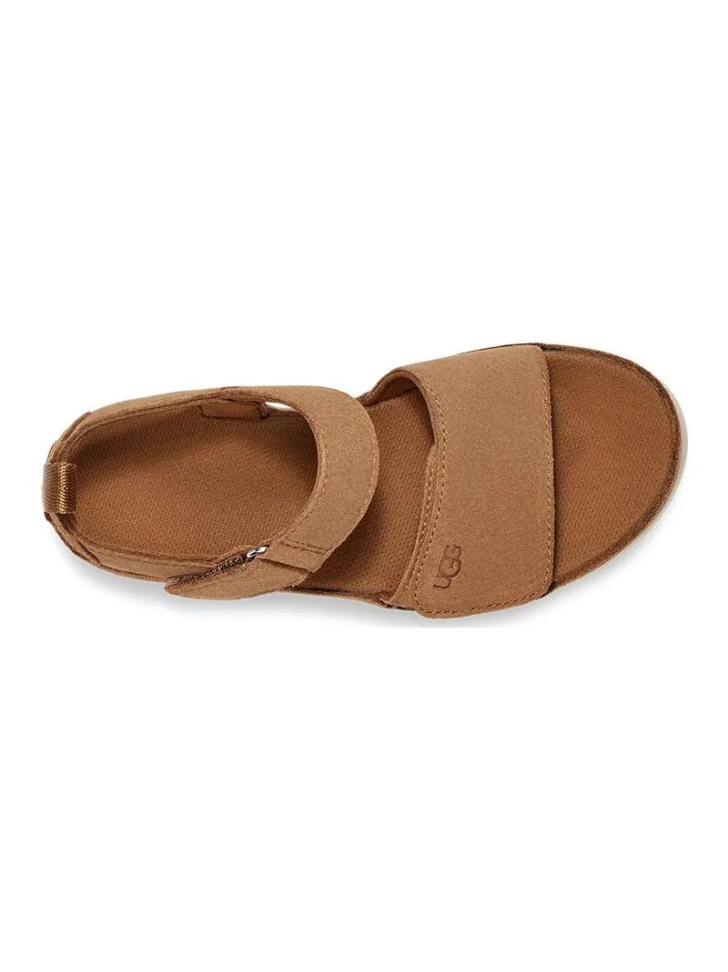 Сандалии (GS) UGG Goldenstar 'Chestnut' — изображение 3 из 4, коричневый