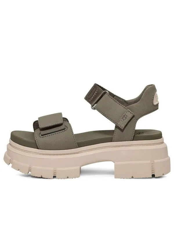 Сандалии ashton ankle sandals 'moss green' Ugg — изображение 1 из 4, зеленый