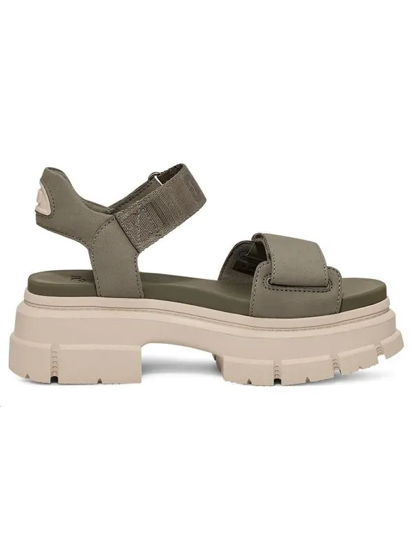 Сандалии ashton ankle sandals 'moss green' Ugg — изображение 2 из 4, зеленый