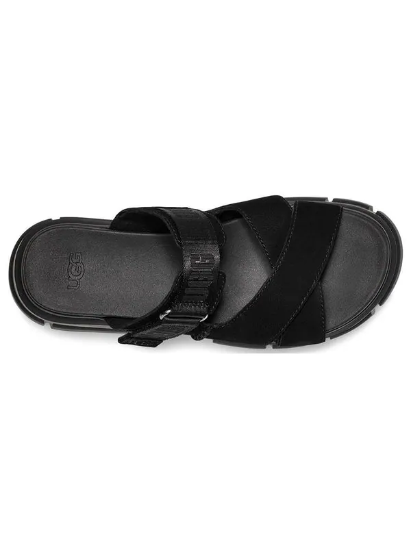Сандалии ashton slide 'black' Ugg — изображение 3 из 4, черный