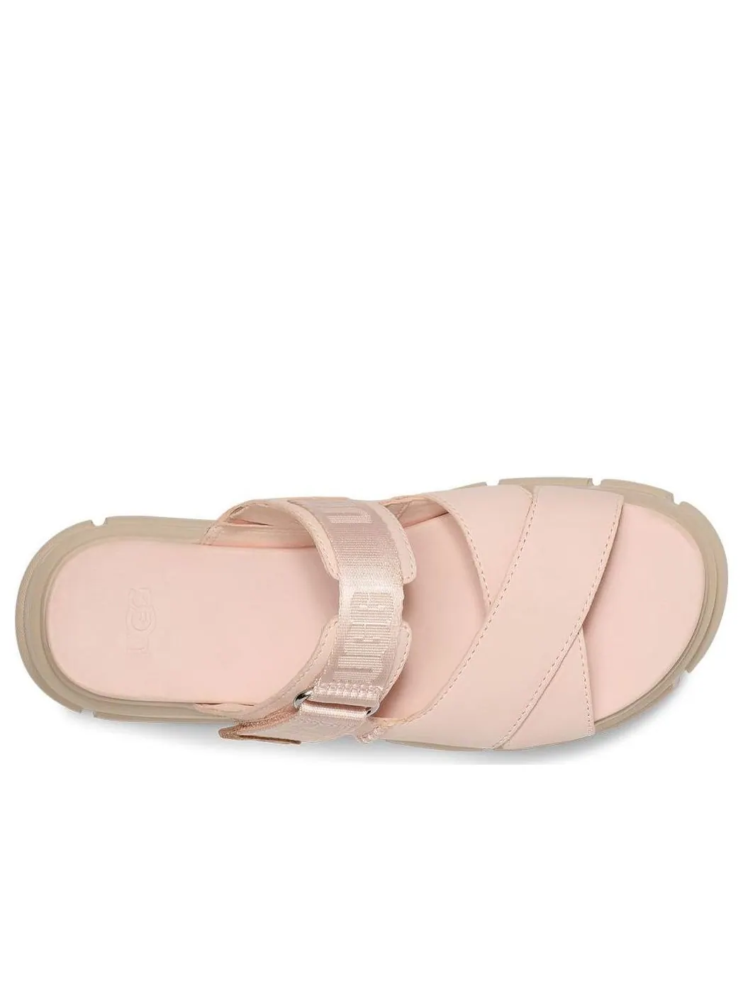 Шлепанцы (WMNS) UGG Ashton Slide 'Nude' — изображение 3 из 4, бежевый