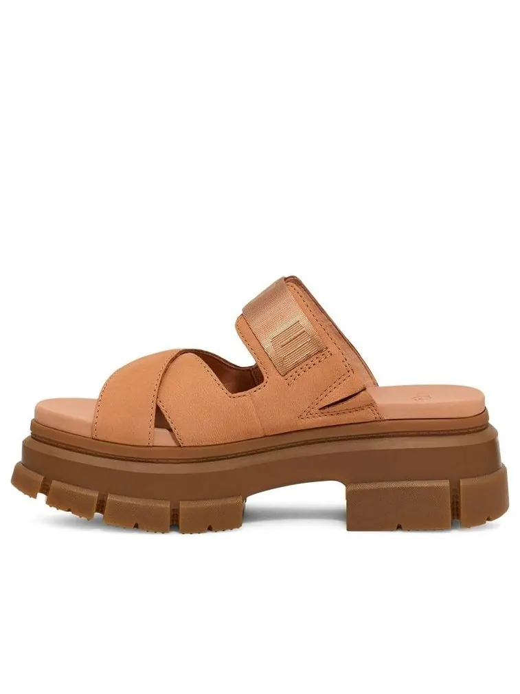 Шлепанцы (WMNS) UGG Ashton Slide 'Toast' — изображение 1 из 4, бежевый