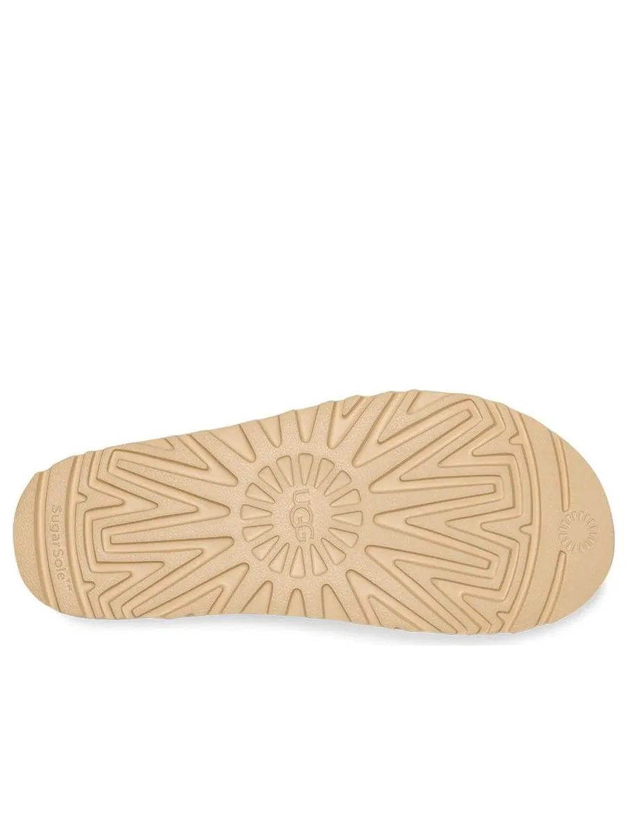 Сандалии (WMNS) UGG Goldenstar Platform Sandal 'Chestnut' — изображение 6 из 6, бежевый