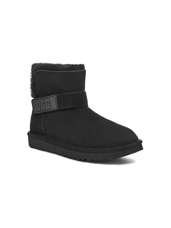 Ботинки зимние UGG Bailey с графическим логотипом — изображение 3 из 4, черный
