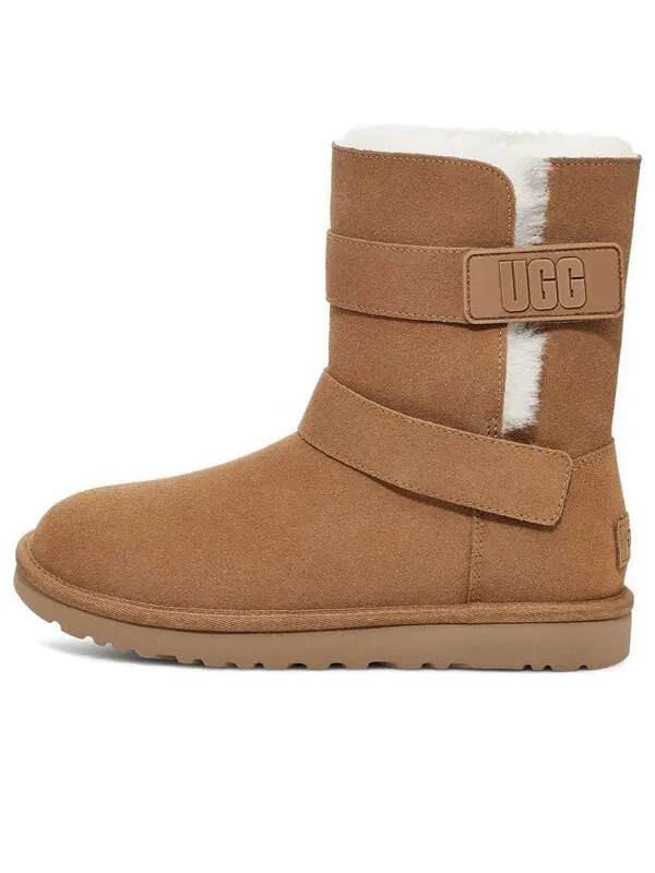 Кроссовки Bailey с графическим логотипом и ремешком Ugg — изображение 1 из 4, коричневый/белый