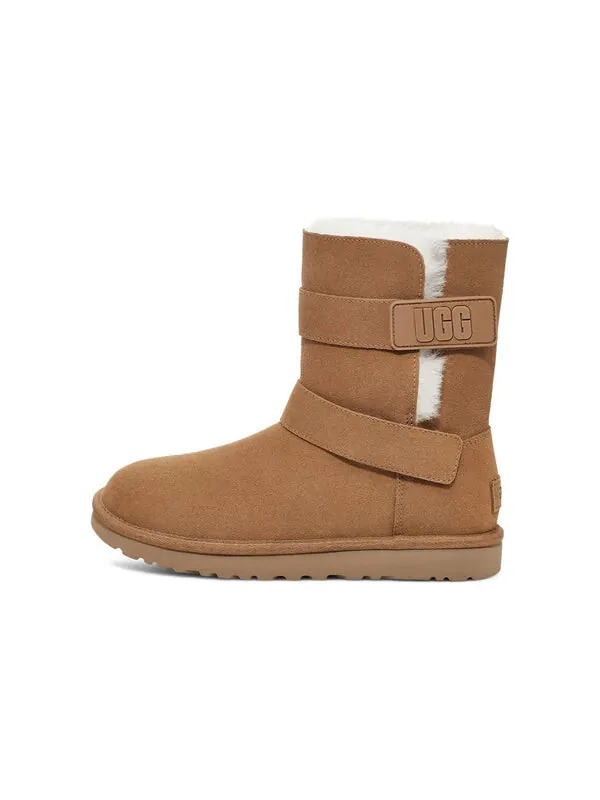 Кроссовки Bailey с графическим логотипом и ремешком Ugg — изображение 2 из 4, коричневый/белый