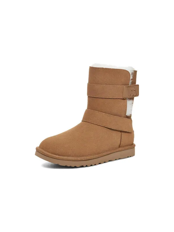 Кроссовки Bailey с графическим логотипом и ремешком Ugg — изображение 3 из 4, коричневый/белый
