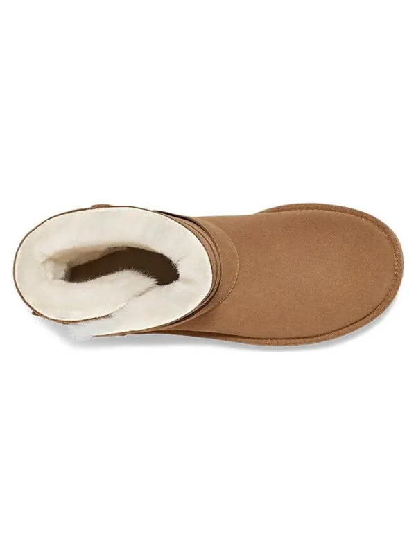 Кроссовки Bailey с графическим логотипом и ремешком Ugg — изображение 4 из 4, коричневый/белый