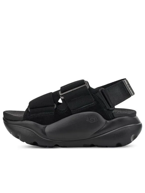Сандалии la street sandal suede 'black' Ugg — изображение 1 из 4, черный