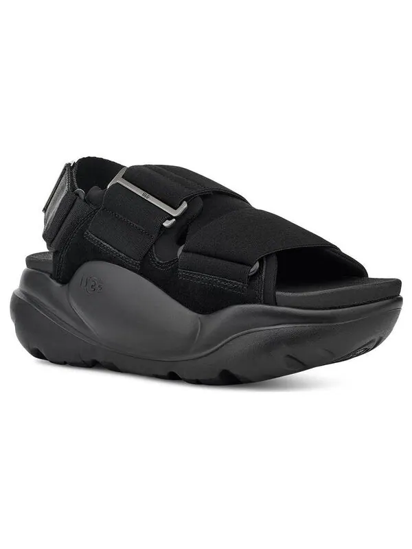 Сандалии la street sandal suede 'black' Ugg — изображение 2 из 4, черный