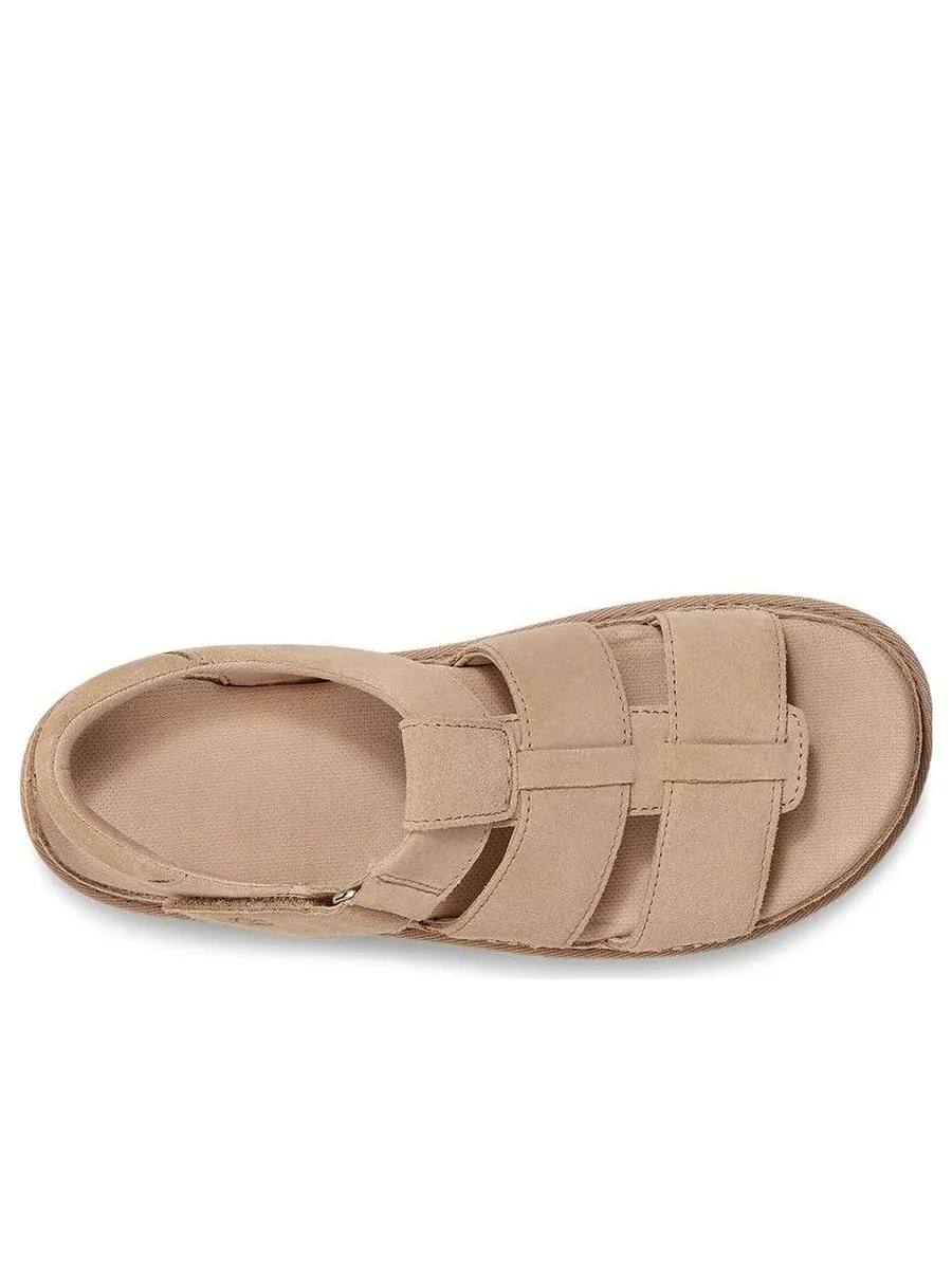 Сандалии (WMNS) UGG Goldenstar Strap Platform Sandal 'Driftwood' — изображение 3 из 4, бежевый