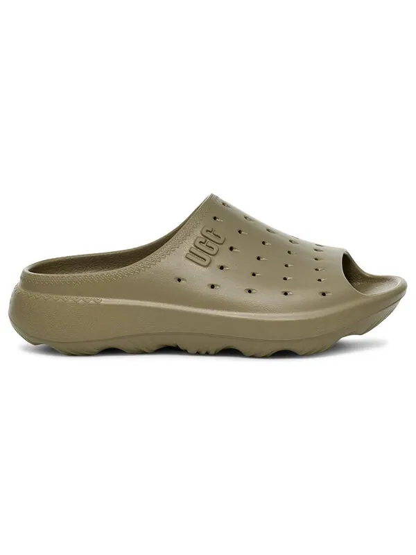 Тапочки slide it 'olive green' Ugg — изображение 2 из 4, оливковый зеленый