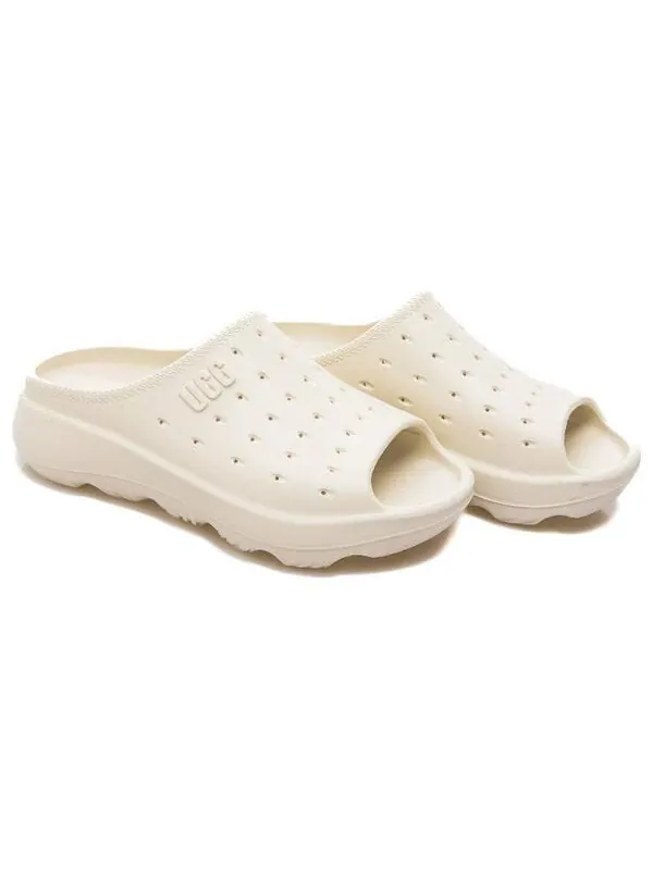 Тапочки slide it sandal 'sea salt' Ugg — изображение 4 из 4, светлый бежевый