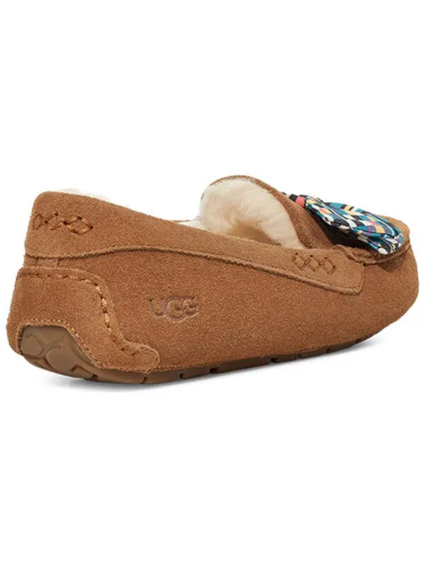Тапочки тапочки с бантом ansley Ugg — изображение 4 из 4, коричневый/синий