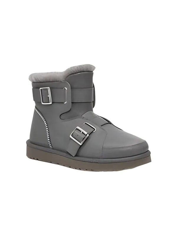 Кроссовки мини-пряжка короткие ботинки Ugg — изображение 3 из 4, серый