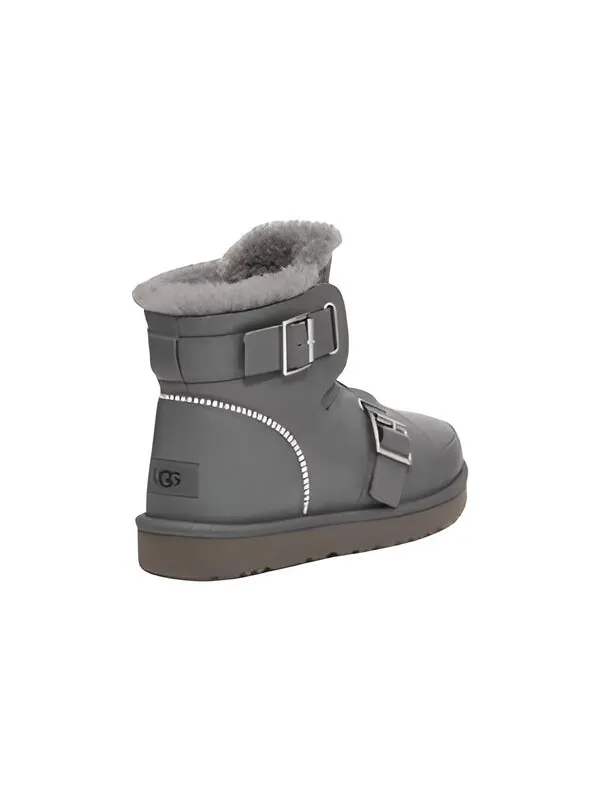 Кроссовки мини-пряжка короткие ботинки Ugg — изображение 4 из 4, серый