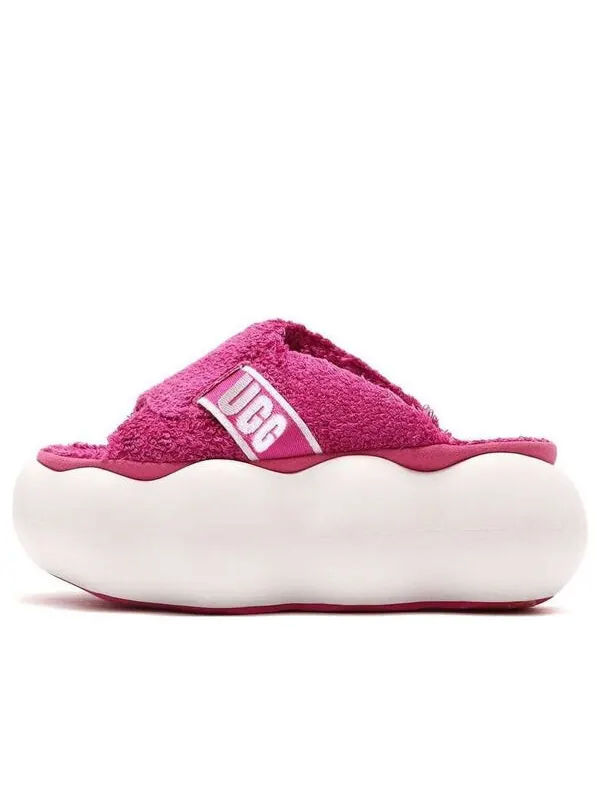 Тапочки sugarcloud slide 'pink' Ugg — изображение 1 из 4, розовый/белый