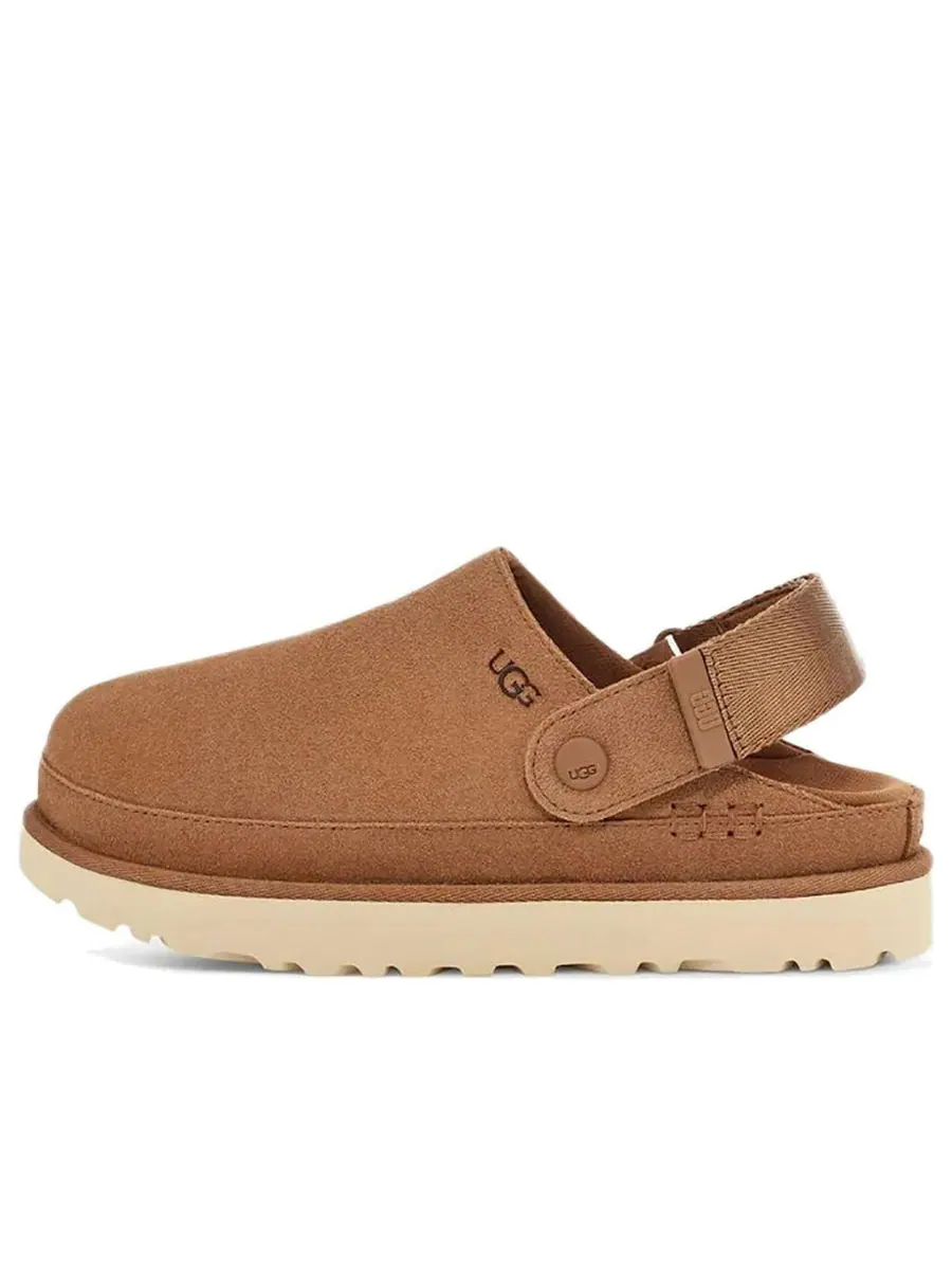 Кроссовки (WMNS) UGG Goldenstar Clog 'Chestnut' — изображение 1 из 5, бежевый
