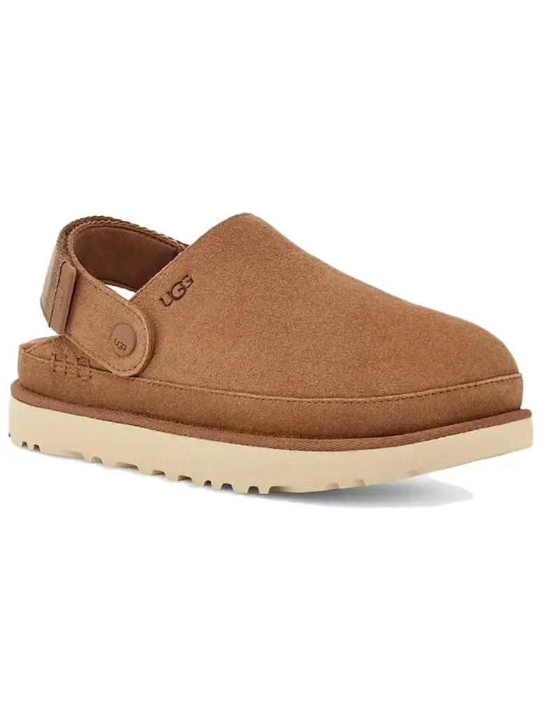 Кроссовки (WMNS) UGG Goldenstar Clog 'Chestnut' — изображение 3 из 5, бежевый
