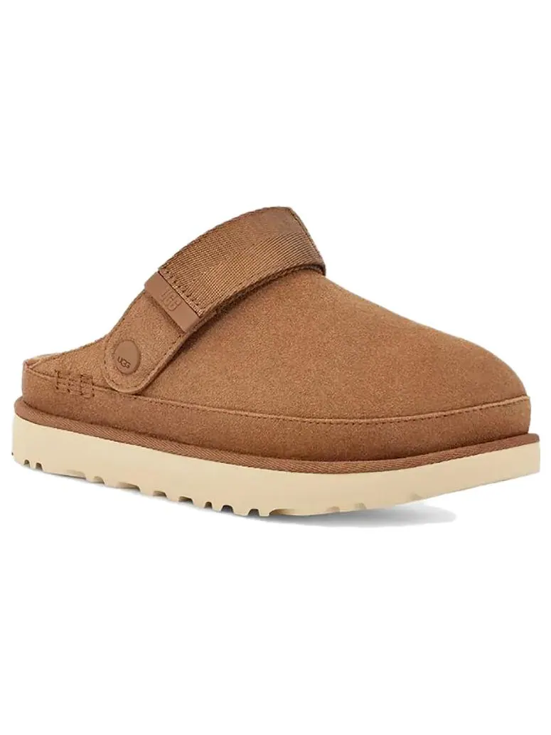 Кроссовки (WMNS) UGG Goldenstar Clog 'Chestnut' — изображение 4 из 5, бежевый