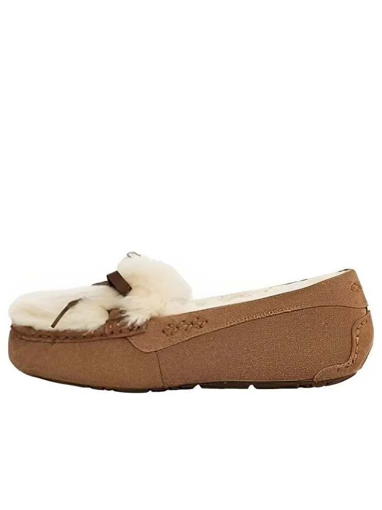 Кроссовки (WMNS) UGG Ansley Shaine 'Chestnut' — изображение 1 из 4, коричневый