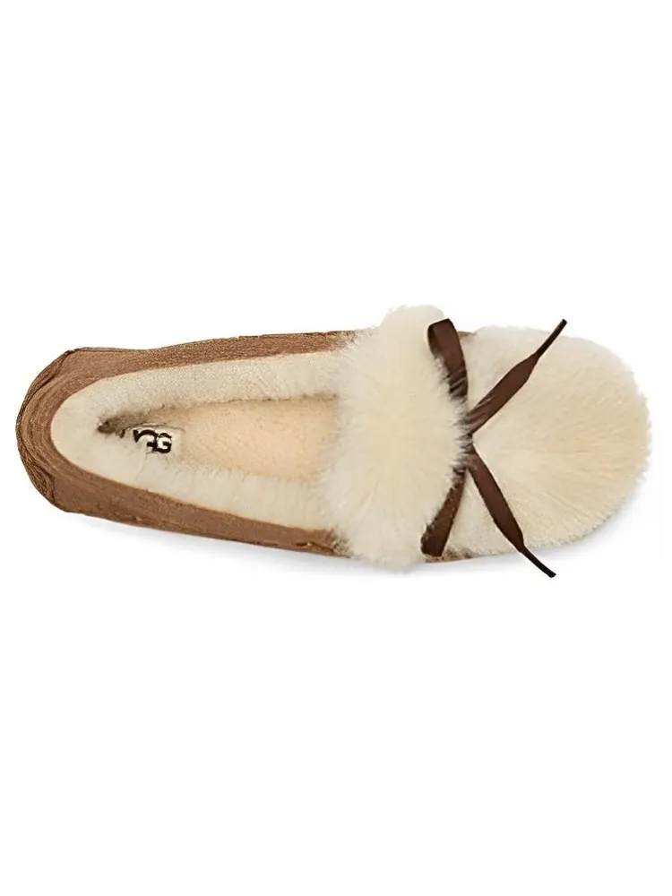 Кроссовки (WMNS) UGG Ansley Shaine 'Chestnut' — изображение 3 из 4, коричневый