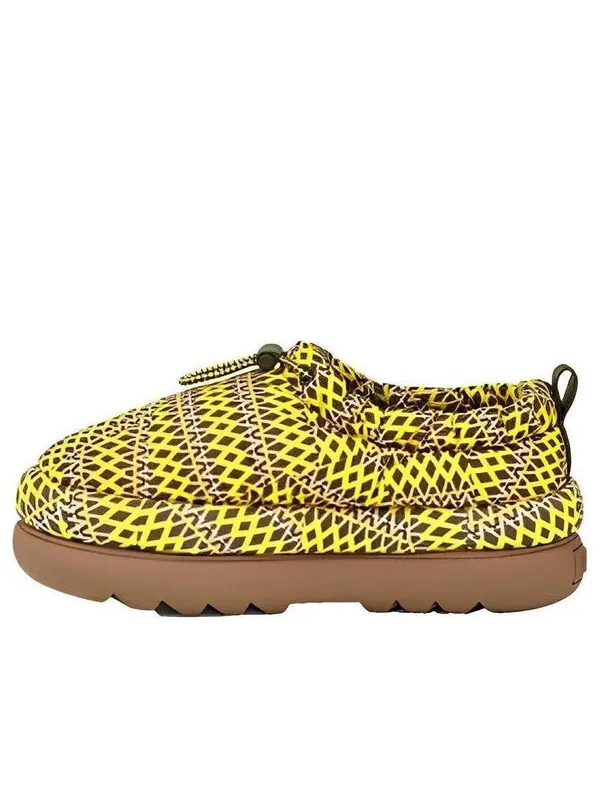Кроссовки maxi heritage braid clog Ugg — изображение 1 из 4, оливковый/желтый