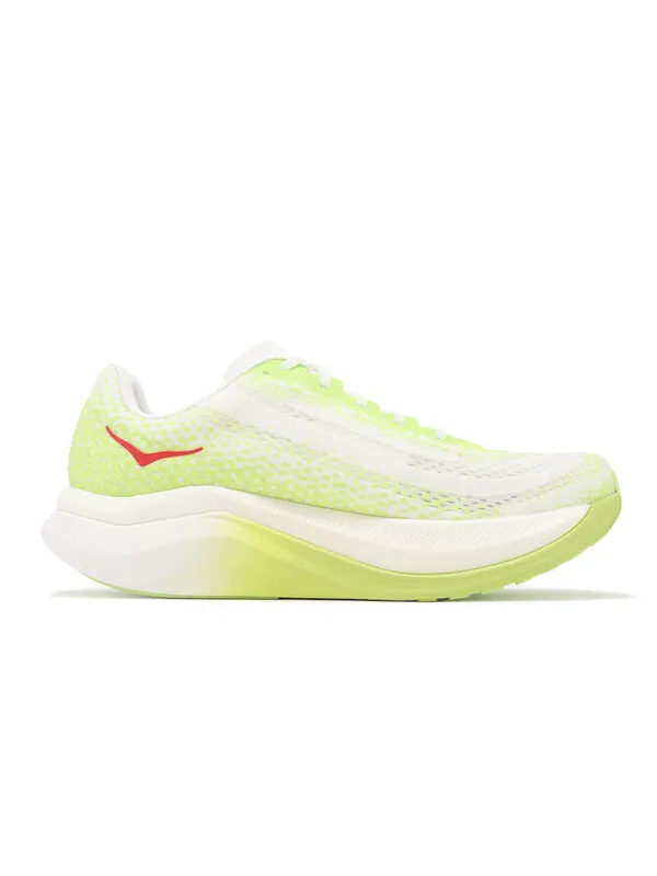 Кроссовки mach x 'lettuce white' Hoka One One — изображение 2 из 4, белый