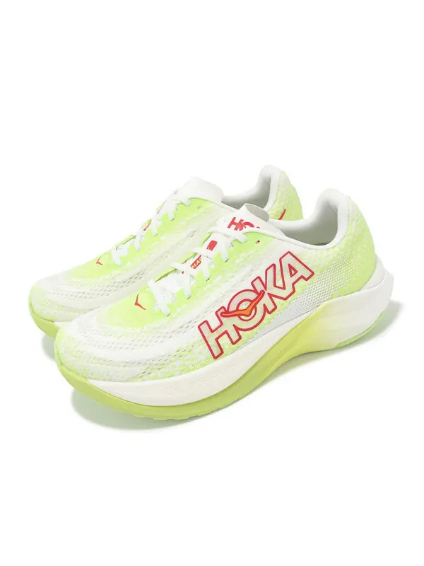 Кроссовки mach x 'lettuce white' Hoka One One — изображение 3 из 4, белый