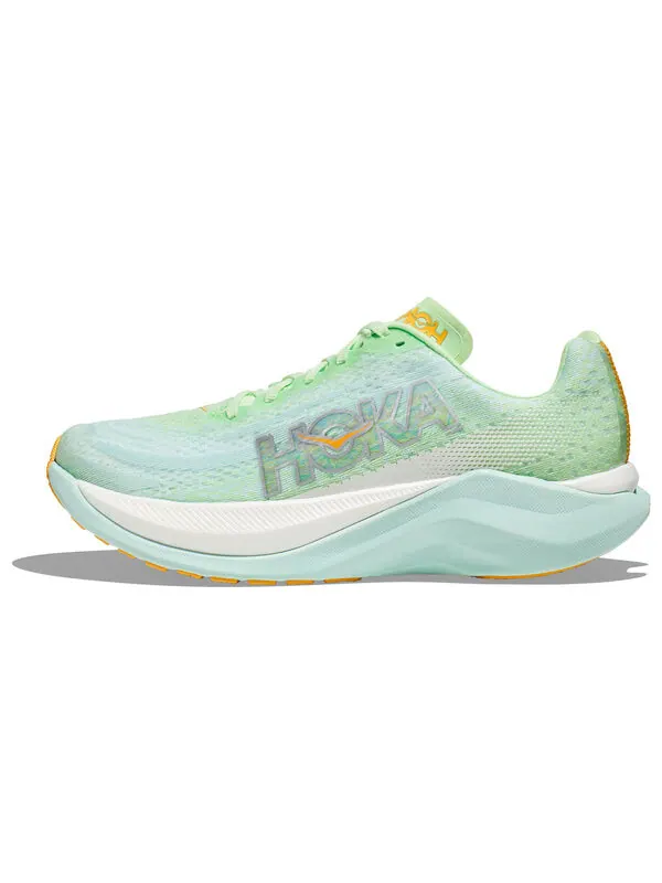 Кроссовки mach x 'lime glow' Hoka One One — изображение 2 из 4, голубой