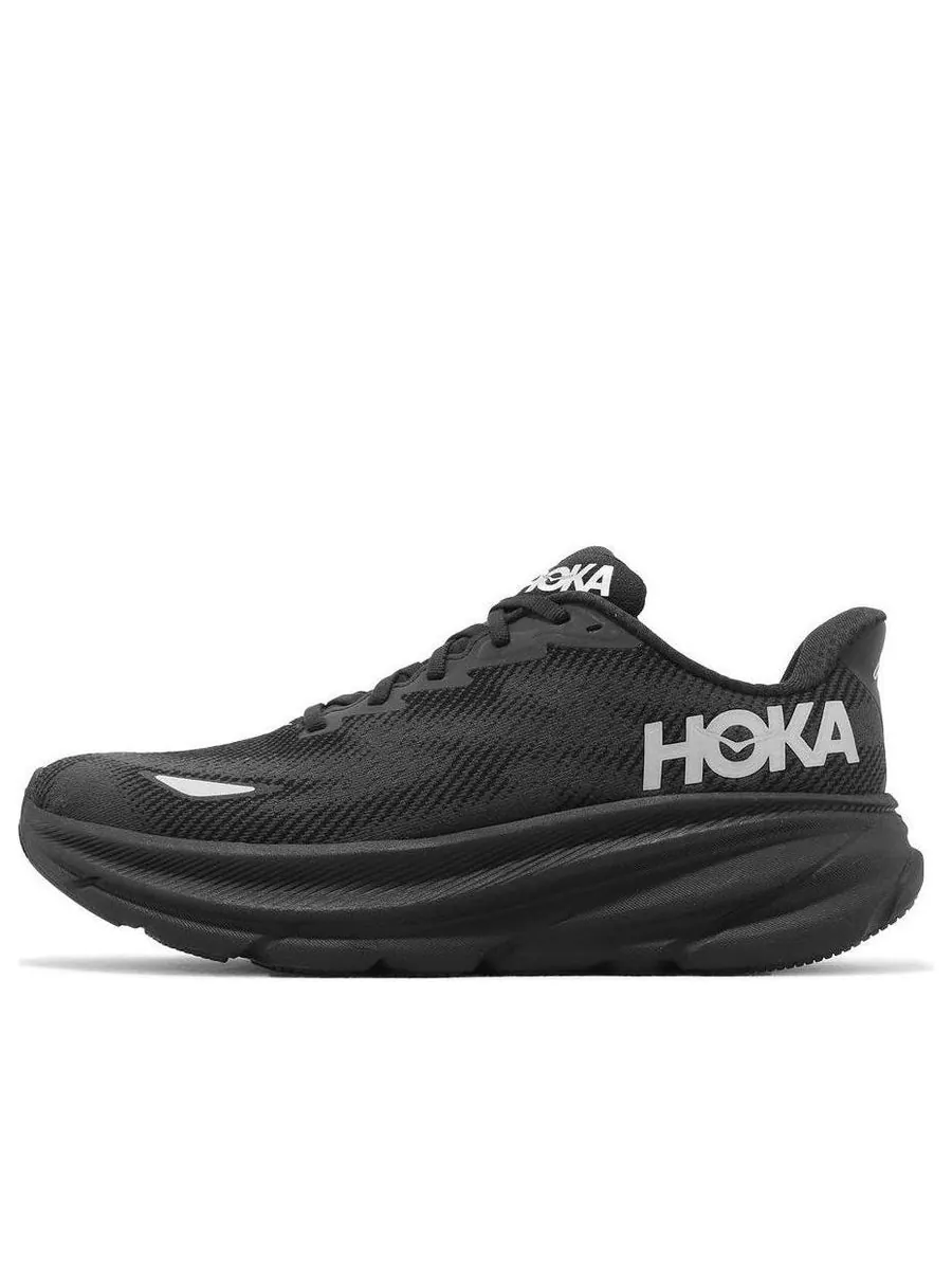Кроссовки HOKA ONE ONE Clifton 9 Gore-Tex 'Black' — изображение 1 из 5, черный