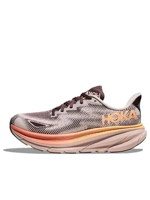 Кроссовки clifton 9 Hoka One One — изображение 1 из 4, розовый