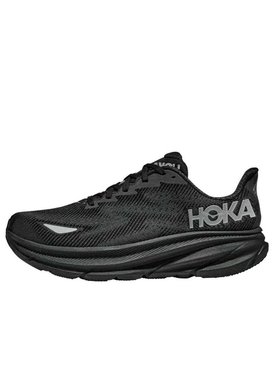 Кроссовки (WMNS) HOKA ONE ONE Clifton 9 Gore-Tex 'Black' — изображение 1 из 6, черный
