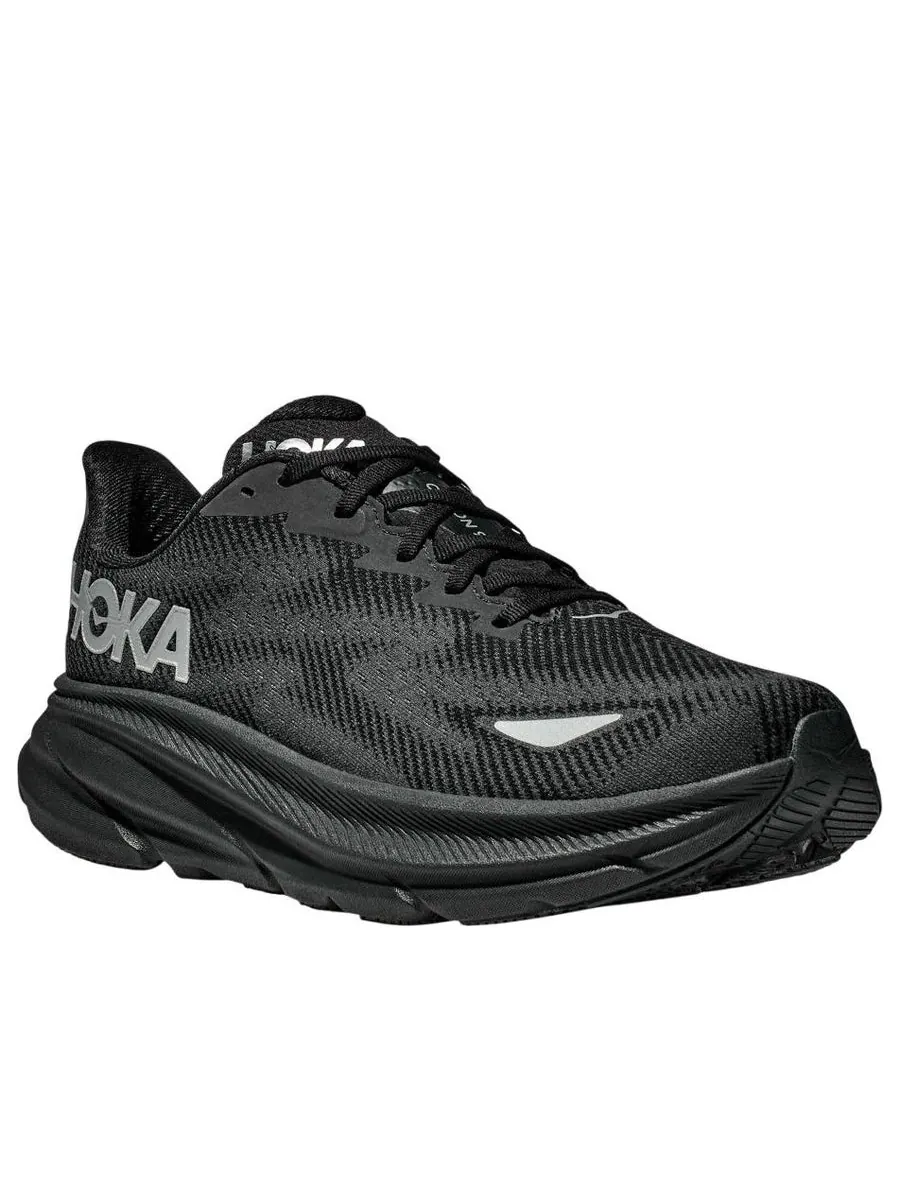 Кроссовки (WMNS) HOKA ONE ONE Clifton 9 Gore-Tex 'Black' — изображение 3 из 6, черный