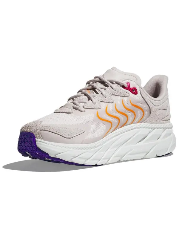 Кроссовки vibrant bloom clifton ls 'grey' Hoka One One — изображение 2 из 4, серый/оранжевый